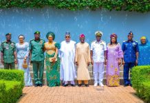 President Bola Ahmed Tinubu Decorates Service Chiefs With New Ranks