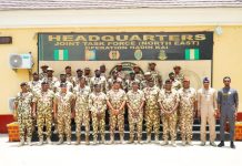 CHIEF OF DEFENCE SPACE ADMINISTRATION PAYS OPERATIONAL VISIT TO OPERATION HADIN KAI