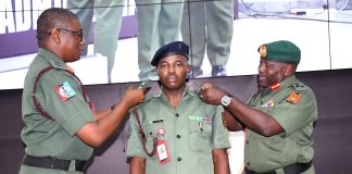 DEFENCE SPACE ADMINISTRATION HOLDS DECORATION CEREMONY FOR NEWLY PROMOTED OFFICERS