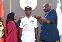 DSA DECORATES NEWLY PROMOTED OFFICER