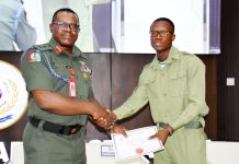 DSA CHARGES OUTGOING CORPS MEMBERS TO EMBRACE DISCIPLINE, SELF-RELIANCE